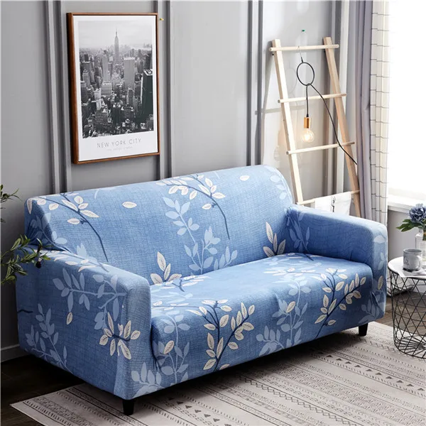 Stretch Armchair Slipcovers Elastic Sofa Cover for Living Room All-inclusive Sectional Couch Cover Single/Two/Three/Four-seater - Цвет: Color 14