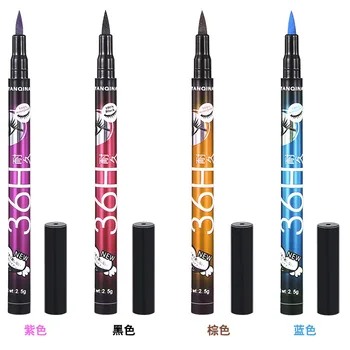 

Top selling 2018 Eye Makeup liquid eyeliner waterproof eyeliner pencil Liquid pen eye liner Colourful Eyeliners 48pcs