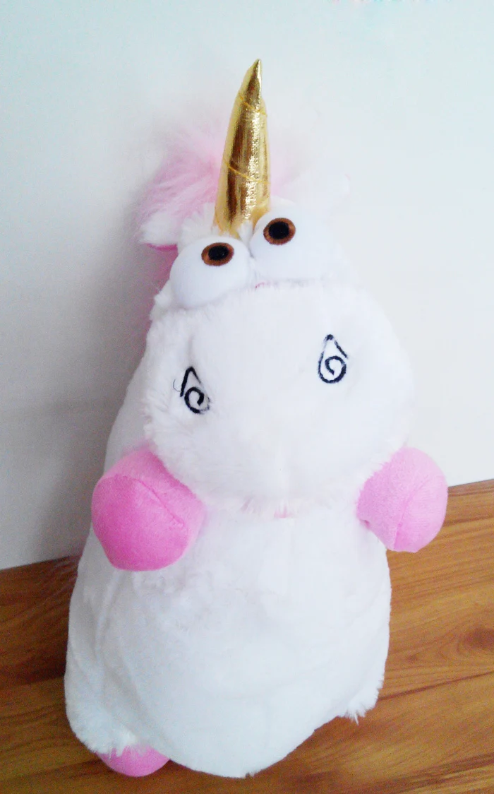 it's so fluffy unicorn plush