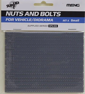 

Meng Model SPS-005 SET A SMALL NUTS AND BOLTS FOR VEHICLE/DIORAMA