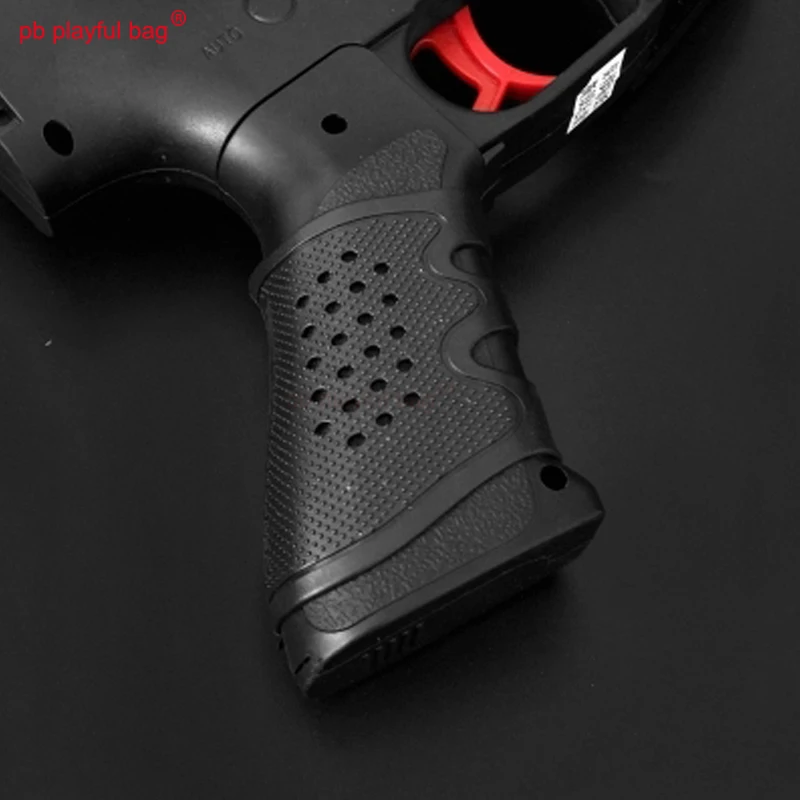 

PB Playful bag outdoor sports CS sniper water bullet gun Jinming accessories rubber grip set suitable for Glock toys D124