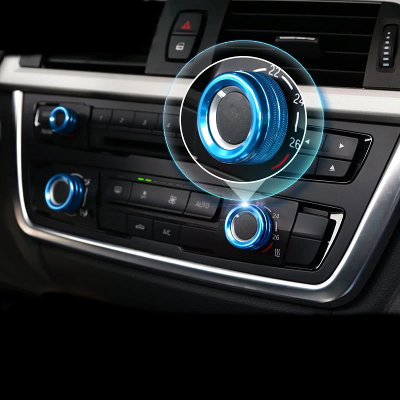 Автомобильный Кондиционер звуковая ручка крышки украшение для BMW 1 2 3 4 5 7 серии X1 X5