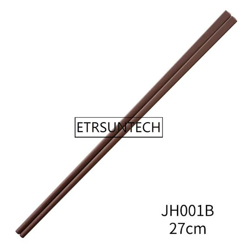 100pairs Japanese Style Chopsticks Plastic Melamine Chopsticks High Temperature Tableware Non-Slip Kitchen Accessories