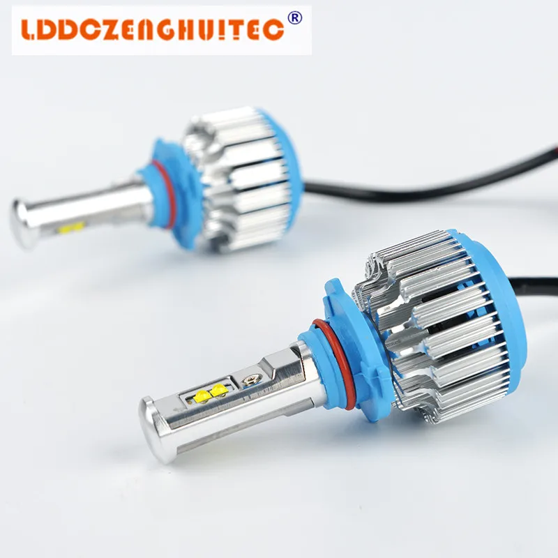Светодиодный головной фонарь LDDCZENGHUITEC 9004 9007 HB5 H4 Hi/Lo светодиодный|Передние LED-фары