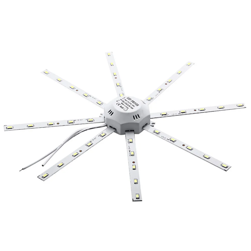 Interior Design 12W 16W 20W SMD LED Ceiling Lamp Light Octopus Round Led Bulb Bedroom Kitchen Indoor LED Spot Lighting