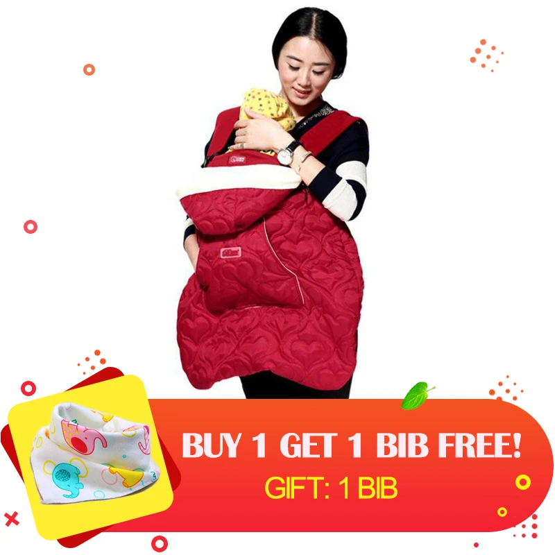 Bethbear Winter Baby Carrier�s Cover with pockets for Mom