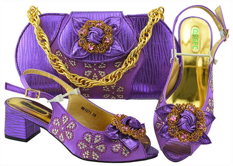 fuchsia Italiane 2018 purple La Ultimi gold Partito Con Borsa Scarpe Le Nigeria Blue Sposa Belle Set Dark water Per Green Borse pink Donne E Abbinare rS81wvrHaq