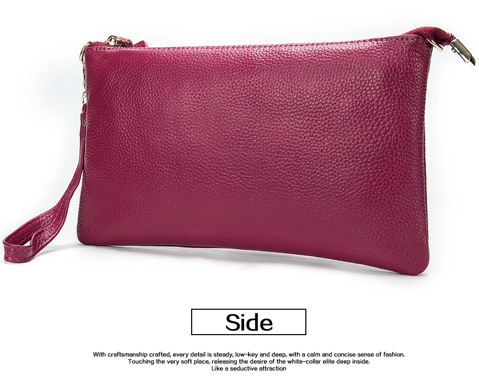 Wallet Female Card Holder Coin Purse Women Genuine Leather Long Wallet for Credit Cards Bag Purses for Women Shoulder Bags 31