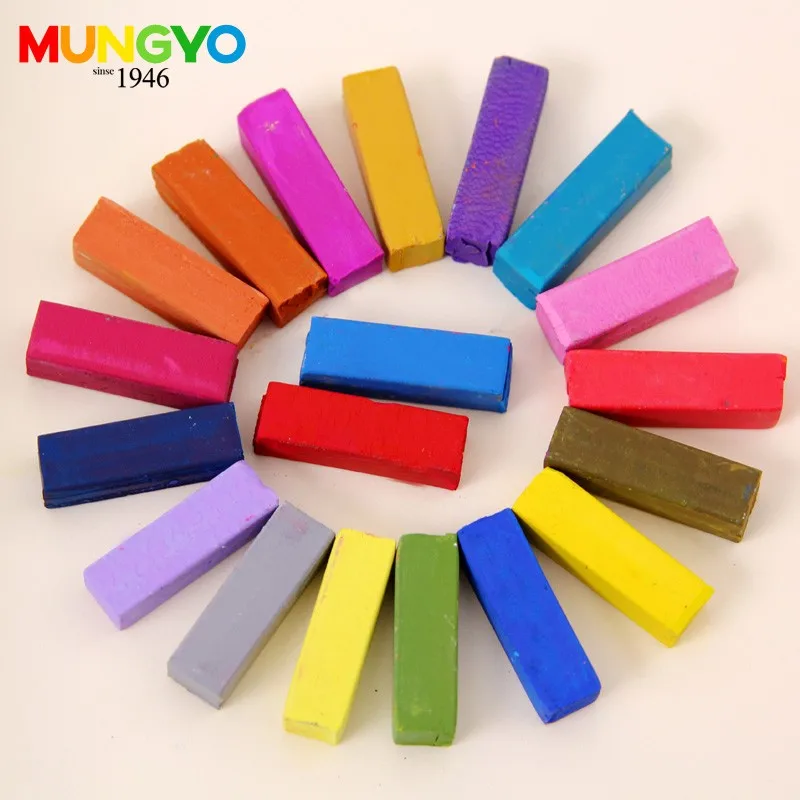 Mungyo MPS Мягкая пастель короткий цвет 24 32 48 64 цвета набор квадратный тип пастельные цветные мелки художественный Рисунок