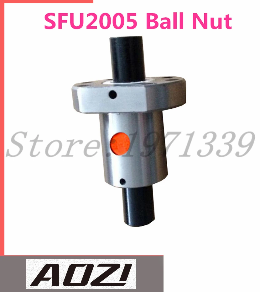 

RM2005 Anti Backlash Nut Ball Nut For Ball Screw SFU1605 CNC Machine Free Shipping