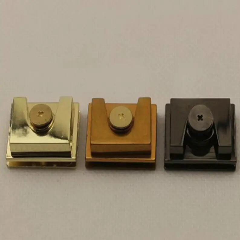 Metal Handbag Hardware Accessories Metal Mortise Lock Metal Switch