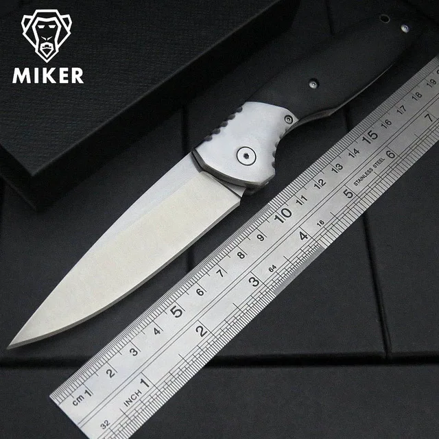 MIKER F111 Tactical folding knife 9Cr18Mov steel blade G10 handle hunting outdoor EDC tool survival knivesFree shipp | Инструменты