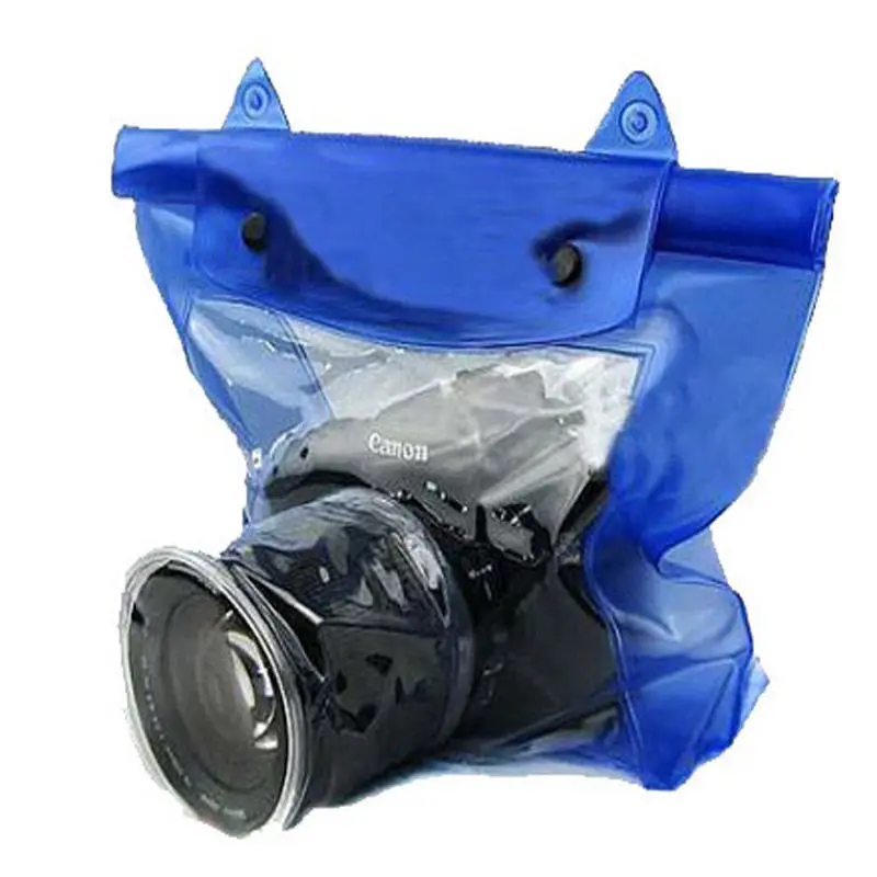 New DSLR SLR Camera Waterproof Underwater Housing Case Pouch Bag for