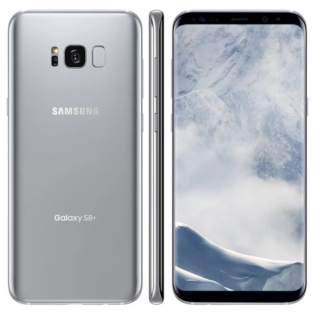 Samsung-teléfono inteligente Galaxy S8 Plus desbloqueado, 4G, LTE, Octa Core, 6,2 ", 12.0MP, 4 GB de RAM, 64 GB de ROM, reconocimiento de huella dactilar Samsung-teléfono inteligente Galaxy S8 Plus desbloqueado, 4G, LTE, Octa Core, 6,2 ", 12.0MP, 4 GB de RAM, 64 GB de ROM, reconocimiento de huella dactilar