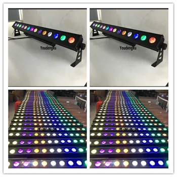 

10 pieces high power 14pcs 30w rgb led cob 30w pixel bar waterproof led wall washer light bar dmx