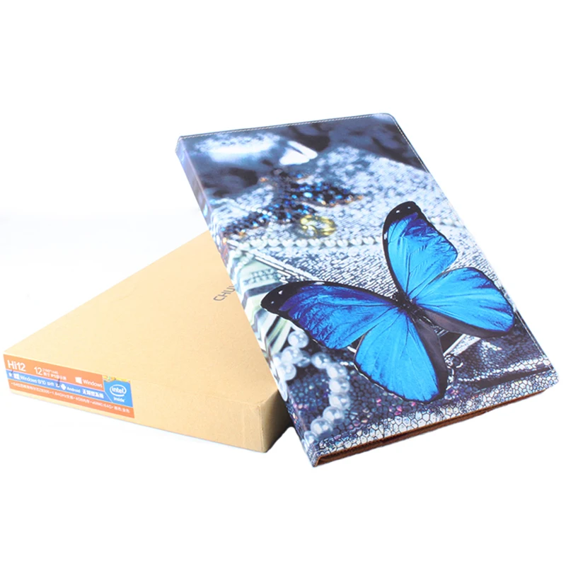 TPU Protective Flip-open Stand Case Cover for Chuwi Hi12 12 Tablet