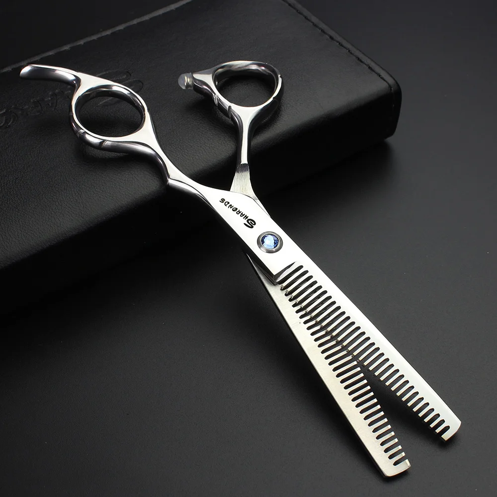 

New Arrived 6.0 Inch Double Side Teeth Thinning Scissors Professional Salon Human Hair Thinning Shears Hair Tools