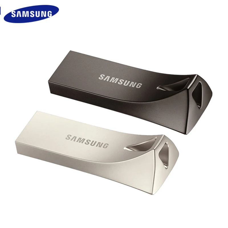 SAMSUNG USB флеш накопитель 32 ГБ 64 128 256 3 1 серый металлический мини флешка карта памяти