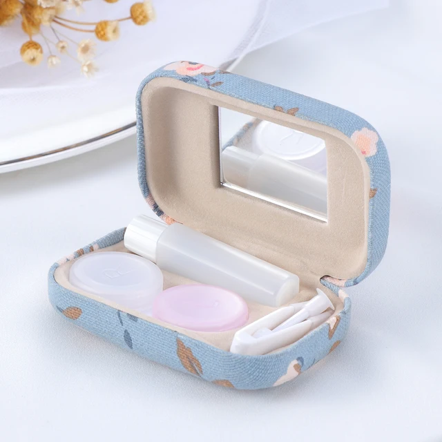 Contact Lens Box Case Holder Travel Portable Cute Contact Lenses Box