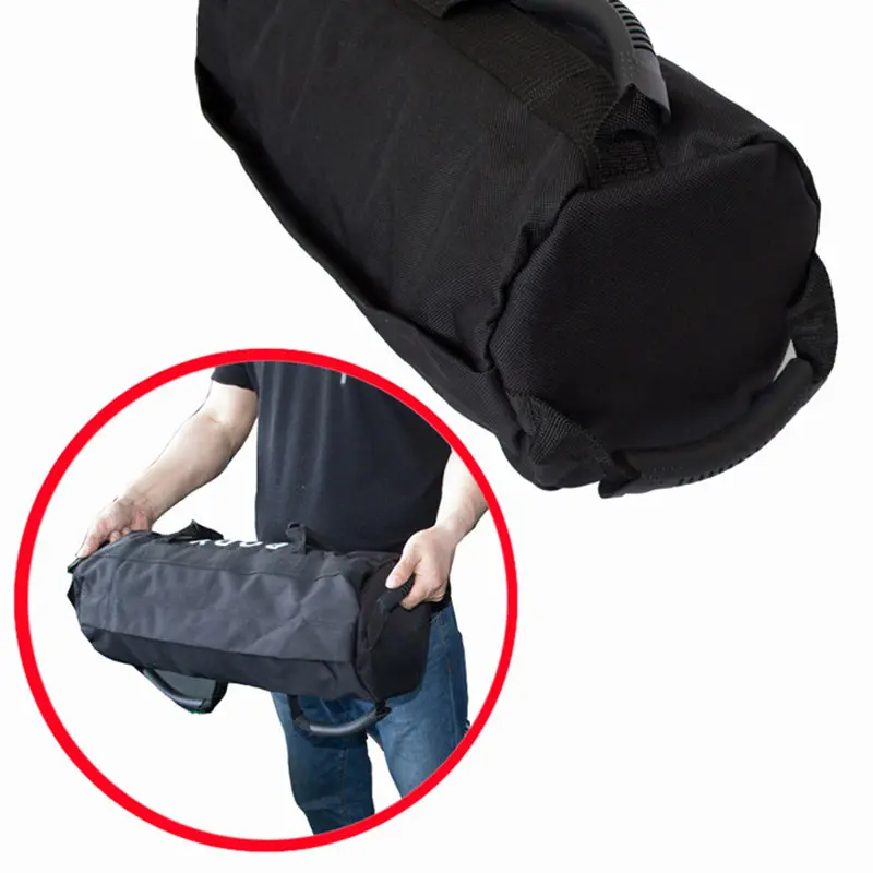 

Newly Fitness Weightlifting Sandbag With 4 Pcs Small Sand Bag Oxford Solid Color Boxing Training Adjustable Weight Fight Bag BFE