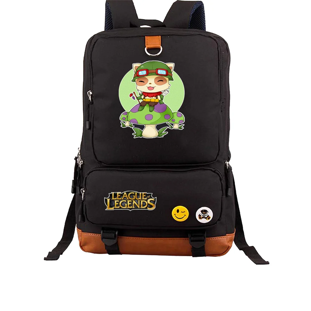 

Hot Game League of Legends Backpacks LOL OMG WE School Bags for Boys girl Boog bags men women Travel Bags Mochila Male Rucksack