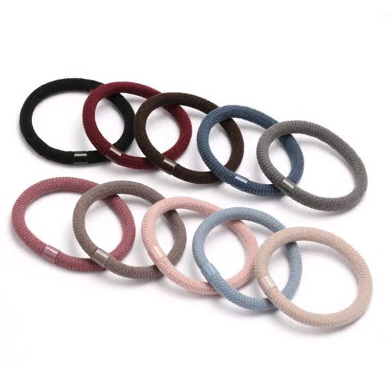 

5 Pieces Headwear Colorful headband Korea Girl Flexible head band women Elastic hair ties accessories haar Hair Circle red pink