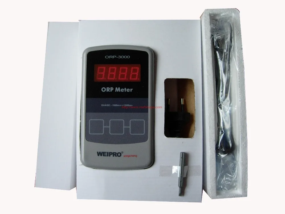 Аквариумный ОРП метр WEIPRO ORP 3000 110 В и 220 версии продолжим мониторинг значения