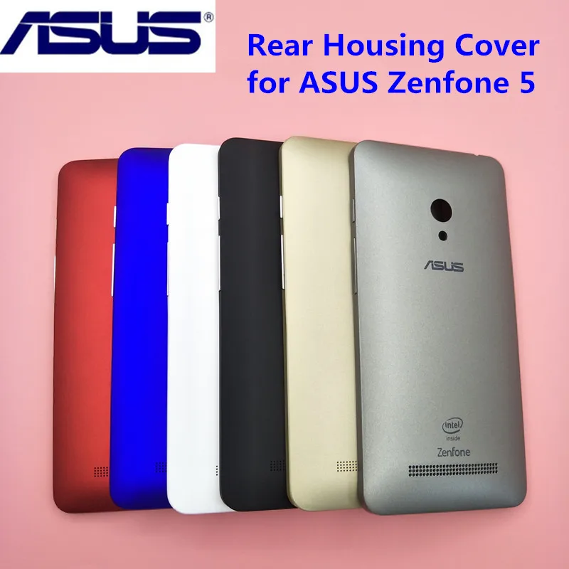 

Original ASUS Zenfone 5 Replacement Back Door Battery cover Rear Housing Cover Case With Side Button A501CG A500CG A500KL