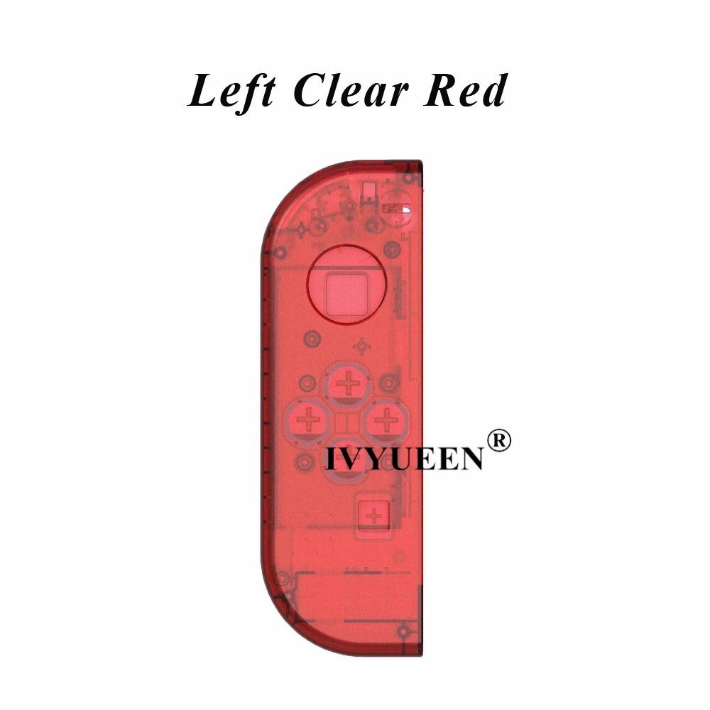 IVYUEEN для Nintendo doswitch NS Joy Con контроллер прозрачный сменный корпус Корпус для Nitendo переключатель Joy-Con крышка