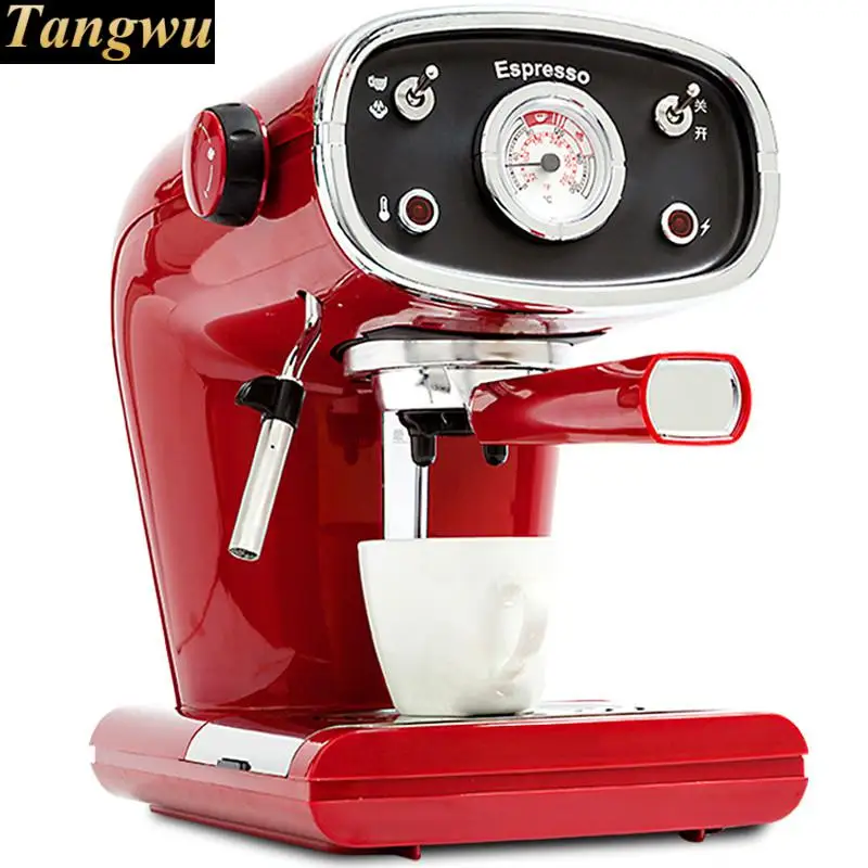 vintage coffee machine is fully semi automatic and the maker used for