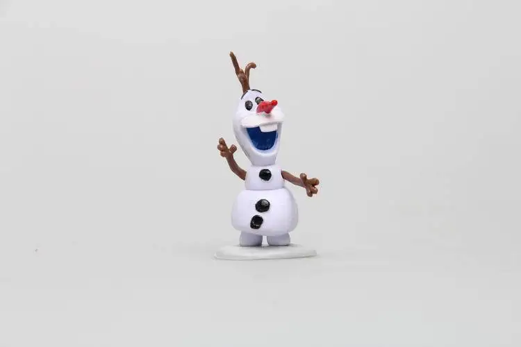 6pcs/Set Disney Toys For Kid Frozen Snow Queen Anna Elsa Figures Kristoff Sven Olaf Pvc Action Figure Toy Play Set Classic Toys