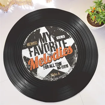 

2019 New Record Circle Polyester Round Carpet High Quality Round Rug Living Room Carpets Door Floor Mat Bedroom Carpet Kids Room