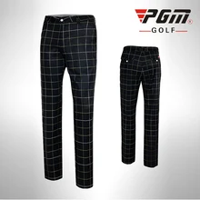 PGM Golf Sportswear Men Plaid Golf Pants 2017 Summer Breathable Quick Dry Men's Golf Sports Pants Plus Size Golf Trousers