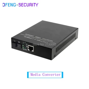 

10/100M,Single mode single fiber media converter distance 0-20KM,SC port,DC 5V,AC 100-240V. Built-in power supply.