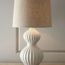 Простые тыквы лампы освещения лампы Белый магазин одежды украшения и элегантный Спальня гостиная ночники m