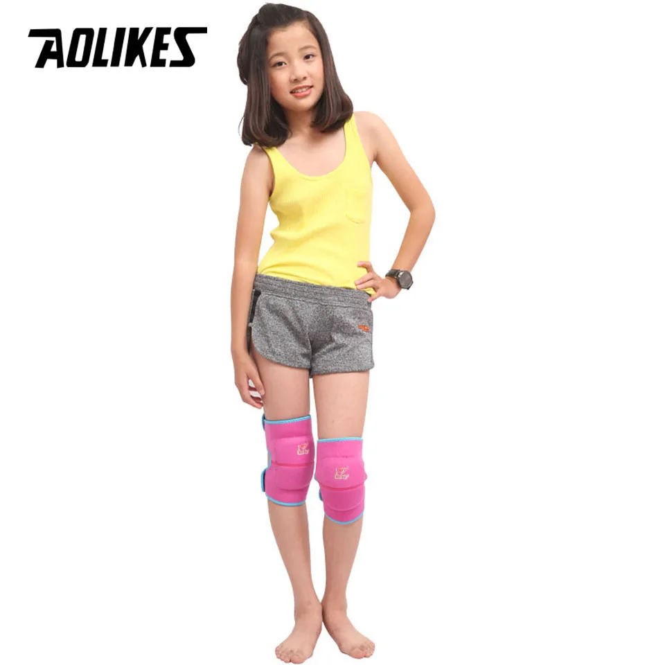 Aolikes 1 زوج الاطفال رشاقته الإسفنج مكافحة تحطم سادات الركبة للرقص الأطفال نيبادس الركبة حامية التزلج الدراجات Aolikes 1 زوج الاطفال رشاقته الإسفنج مكافحة تحطم سادات الركبة للرقص الأطفال نيبادس الركبة حامية التزلج الدراجات