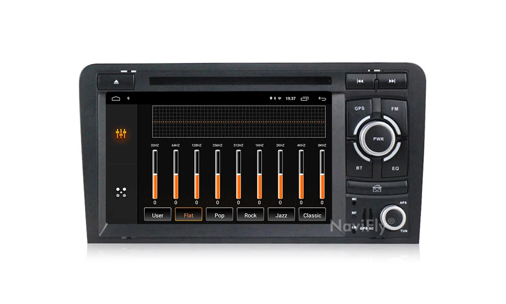 Clearance Navifly! 2G+32G Android 9.1 2din Car dvd radio audio GPS Navigation For Audi A3 S3 2002-2011 car multimedia player WIFI BT RDS 19