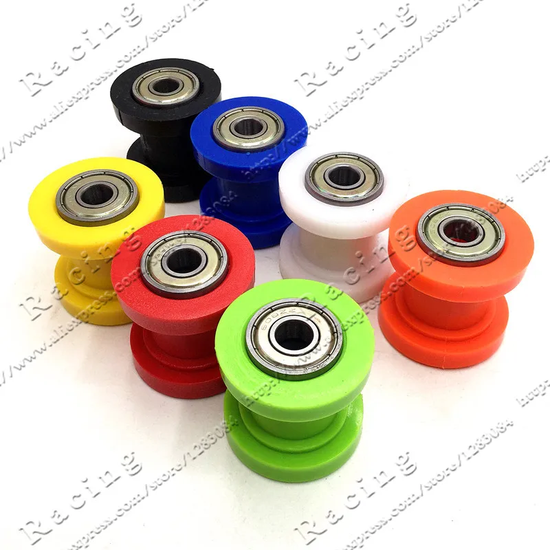 2 шт. натяжитель цепи 8 мм 10 мм|tension wheel|dirt bike guidechain roller |