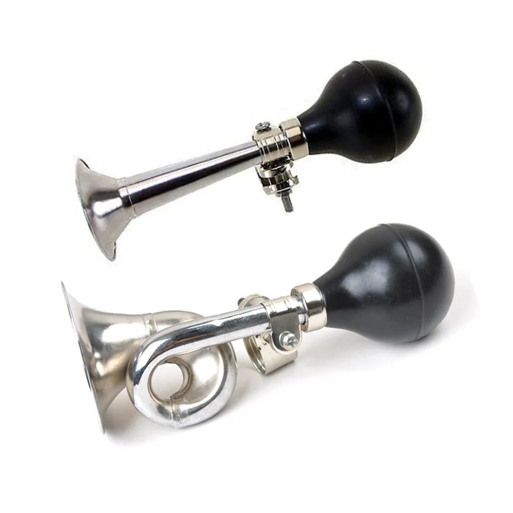 

2018 New Mountain bike city road safety mountain bike bicycle cycle air horn alarm bell retro metal twist horn rubber bulb