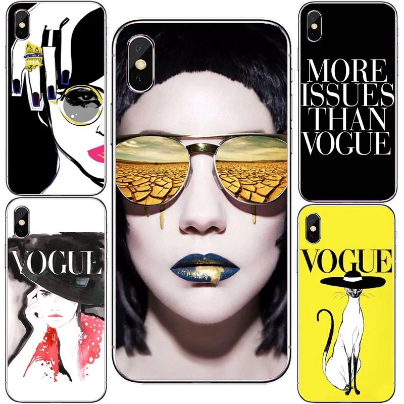 More Issues than Vogue Cell Design Newest phone Case for iPhone 8 8Plus 7 7Plus 6 6SPlus X 5S SE 5C 4S Colorful Fashion Cover | Мобильные