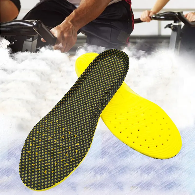

PU Sports Orthotics Arch Support Shoes Insoles Flat Feet Sports Running Breathable Insoles for feet Man Women Orthopedic Pad