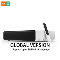 Xiaomi оригинальный Mijia лазерная проекция ТВ 150 "дюймов 1080 Full HD 2,4 г/5 г Bluetooth 3D Поддержка 4 к видео ТВ Android Dolby DTS