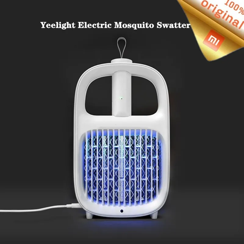 

Original Xiaomi Yeelight Electric Mosquito Swatter Layers Handheld Electric Mosquito Killer Mesh Insect Fly Bug Mosquito Swatter