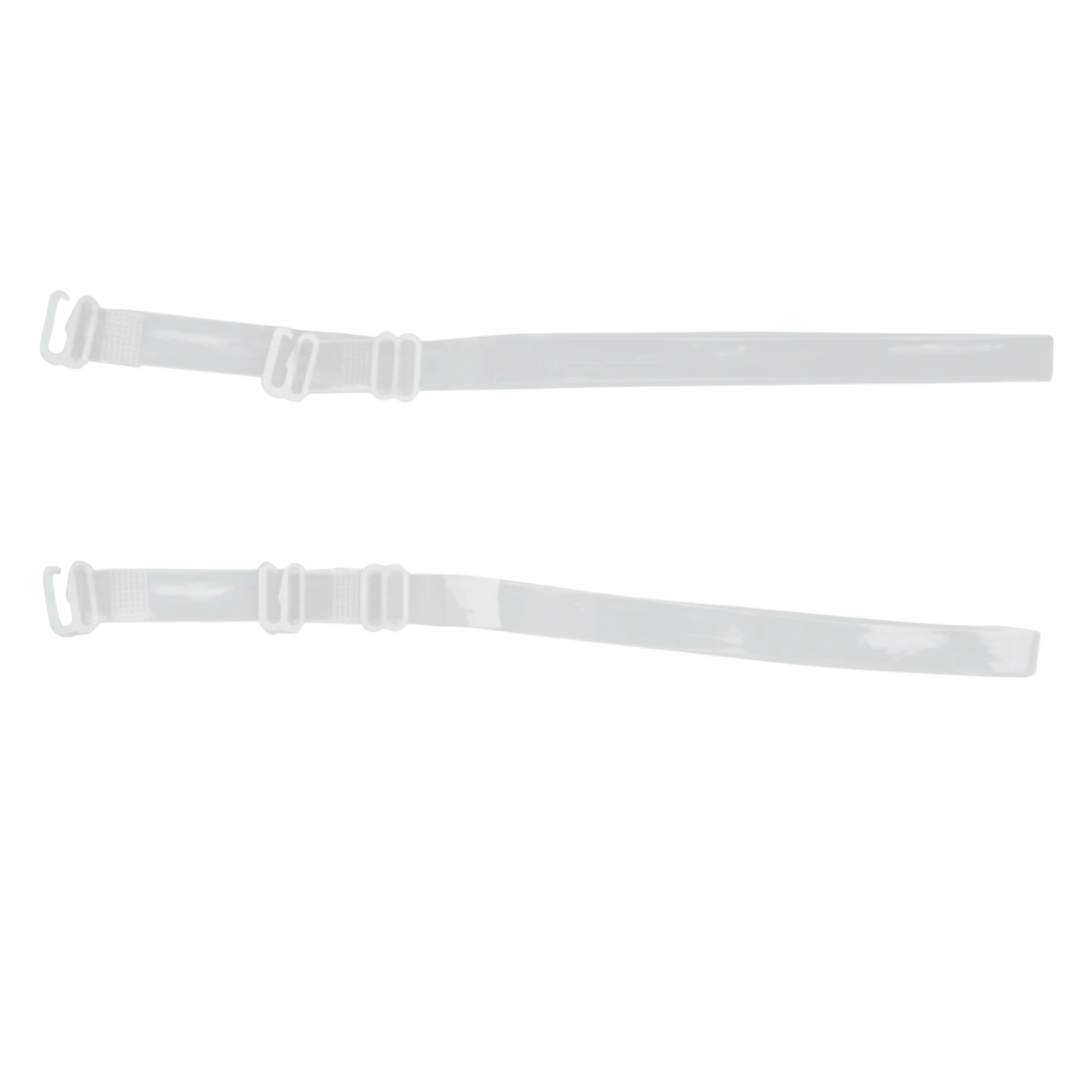SYB 1 Pair Adjustable Invisible Transparent Clear Bra Straps 1.0cm