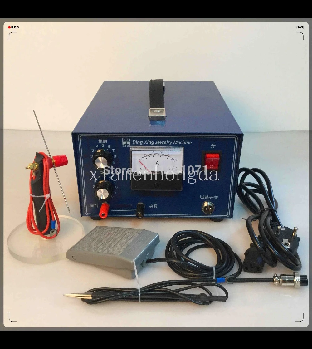  Machine multifonctionnelle de soudure par points des outils 110 V de bijoux soudeuse d'étincelle d'