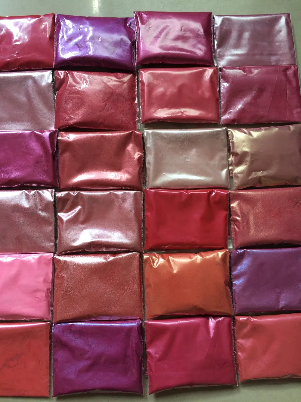 Космический 24 розового цвета слюдяной порошковый пигмент набор для макияжа Тени для век дизайн ногтей мыло