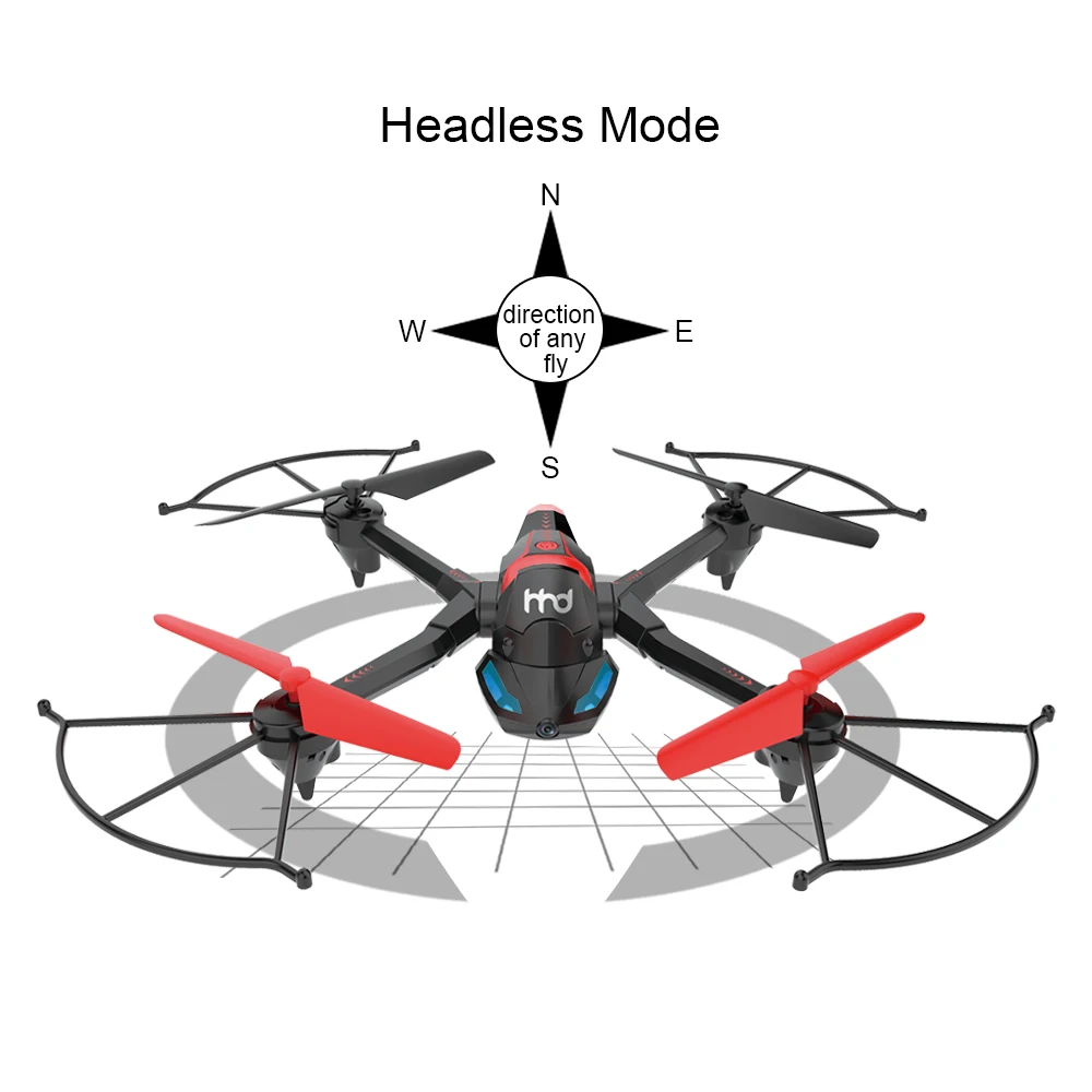 Tanque de Salto 6-axis com Wifi Eboyu Faça Você Mesmo rc Drone 2.4g Fpv 0.3mp Câmera Transformador Quadcopter Stunter h3 12 com wifi fpv 0.3mp câmera transformador rc