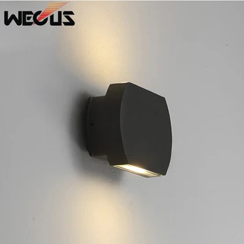 

Modern Outdoor / Indoor 6W LED Wall Lamps AC85-265V Aluminum Decorate Wall Sconce bedroom LED Wall Light