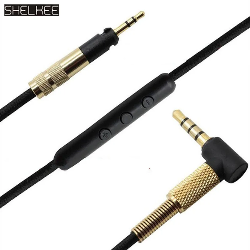 SHELKEE кабель Папа-папа 3 5 мм Джек аудио для Sennheiser HD598 HD595 HD518 HD558 HD569 HD579 HD599 наушники с