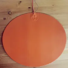 Круглый 200 мм 220 В 500 Вт с клейкой задней частью NTC 100K термисторный нагреватель кровать силиконовый нагревательный коврик